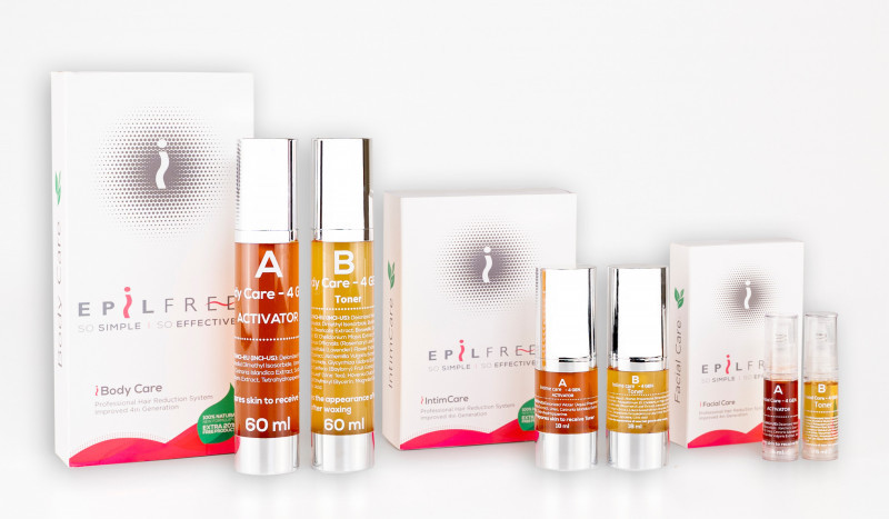 EPILFREE è il rivoluzionario sistema di epilazione permanente brevettato e 100% naturale che sta rivoluzionando il mondo dell’estetica. Distribuito in 22 paesi al mondo, EPILFREE è finalmente anche in Italia nei migliori Saloni Professionali.