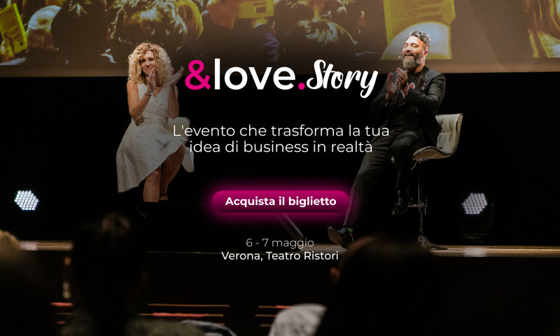 Evento imperdibile per comprendere come creare brand memorabili e business a prova di competitor. &Love Story è pronto a ispirare, stimolare e suggerire nuovi modi e mondi.