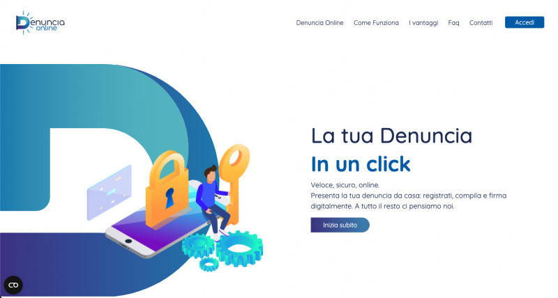Con Denuncia Online è possibile presentare una denuncia da casa in pochi minuti, senza andare in caserma