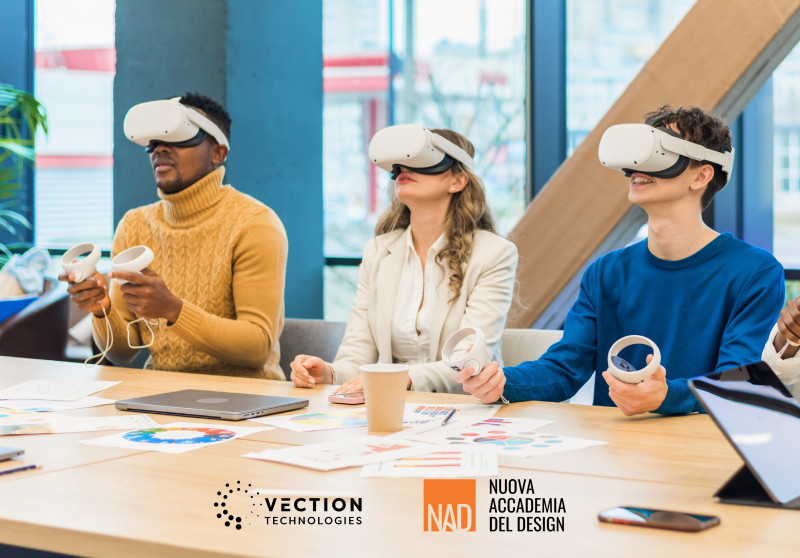 Un'esperienza formativa che ridefinisce i confini tra realtà e immaginazione. La Nuova Accademia del Design (NAD) è orgogliosa di presentare la partnership con Vection Technologies. Grazie all’utilizzo delle sue avanzate piattaforme tecnologiche 