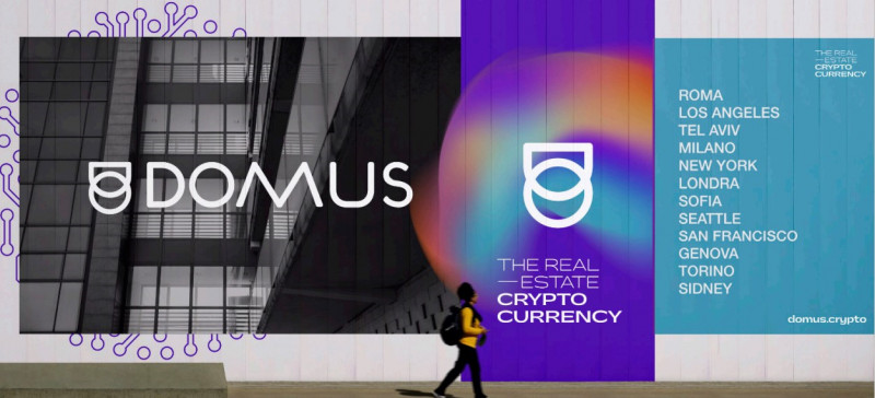 Domus Coin è la prima cryptomoneta pensata per il mercato immobiliare per consentire di comprare o vendere il proprio immobile in appena 24 ore.