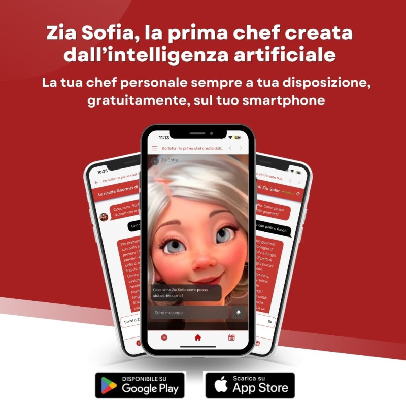 La rivoluzione culinaria arriva sugli smartphone, grazie all’intelligenza artificiale sarà possibile avere uno chef personale a completa disposizione in qualsiasi momento.