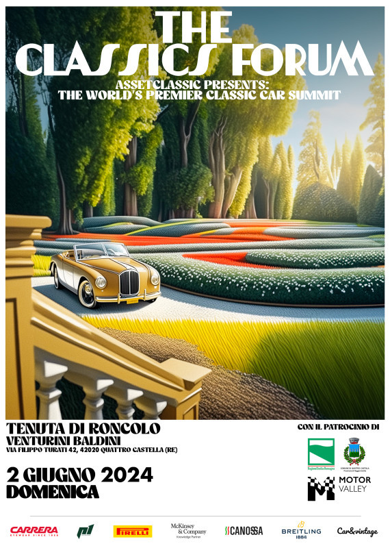 The Classics Forum: il summit globale dell’auto d'epoca nel cuore della Motor Valley che si apre al pubblico