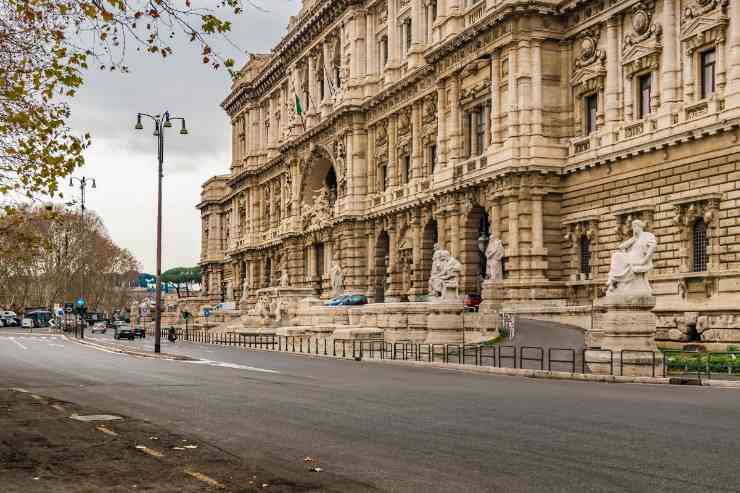 vista palazzo Corte Cssazione
