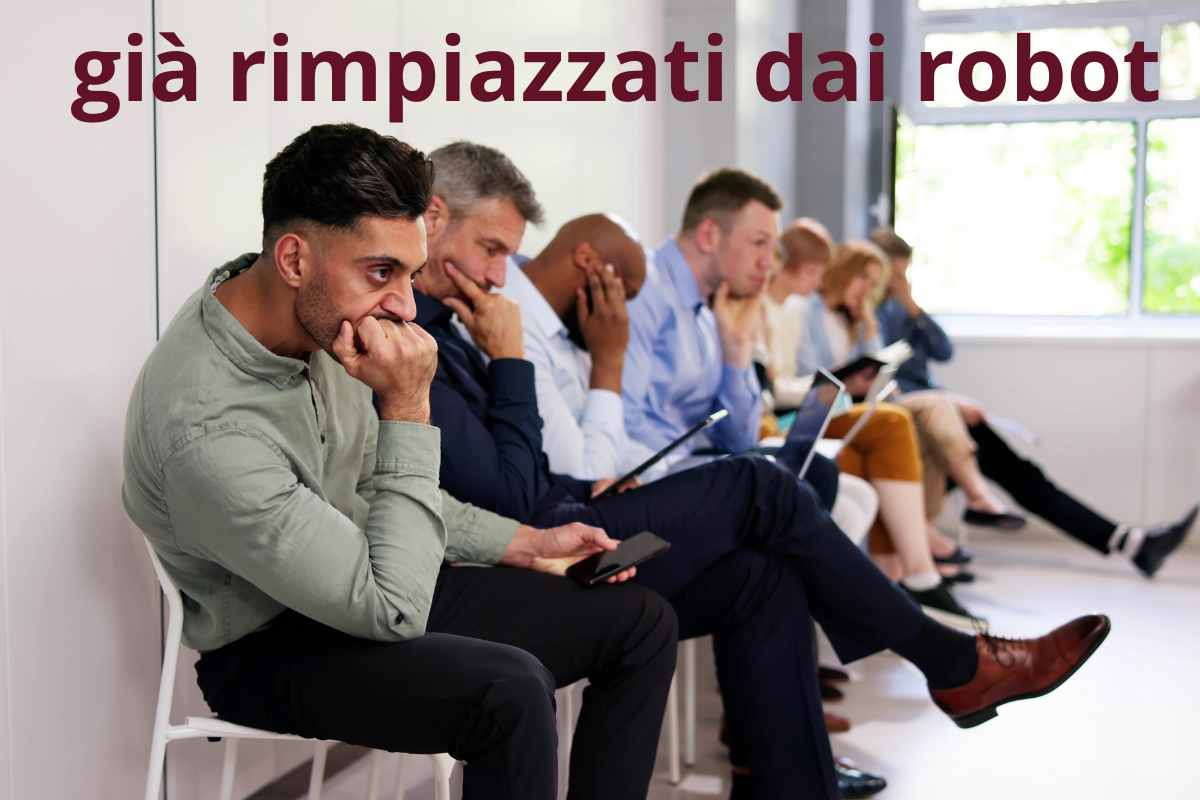 disoccupati e scritta